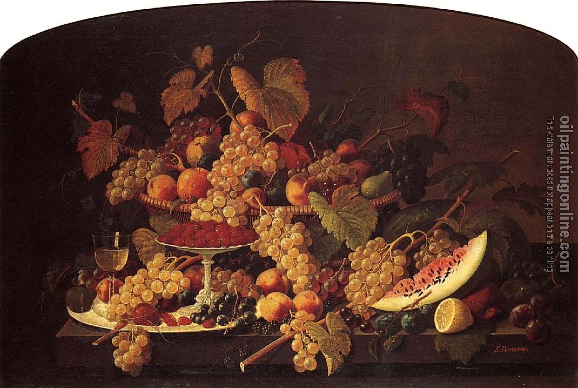 Roesen, Severin - Still Life with Fruit